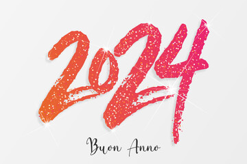 felice anno nuovo - buon anno 2024	