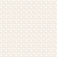 Seamless abstract modern geometric circle line pattern for elegant background