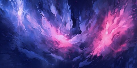 Obraz na płótnie Canvas Ice Fire: The mesmerizing splendor of blue ice held by glowing, red dragon eyes