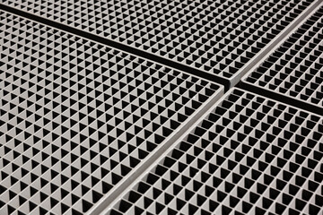 abstract metal grid backgound