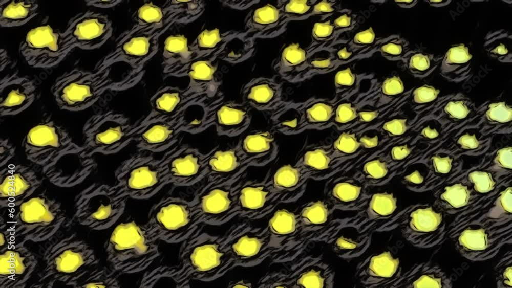Aufkleber wavy motion of up and down moving columns. motion. shimmering contrasting tubes.