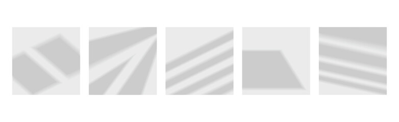 Overlay Shadow Effects and Light from the Window Vector Set.