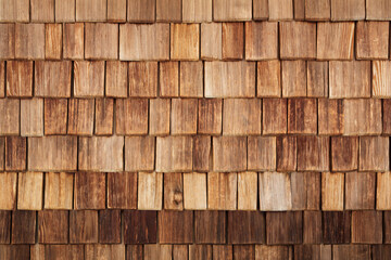 wall covered by wooden tile, texture