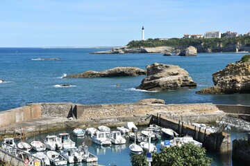 Le port des pêcheurs à Biarritz
