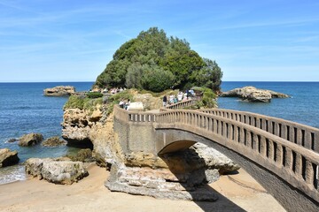 Le front de mer de Biarritz