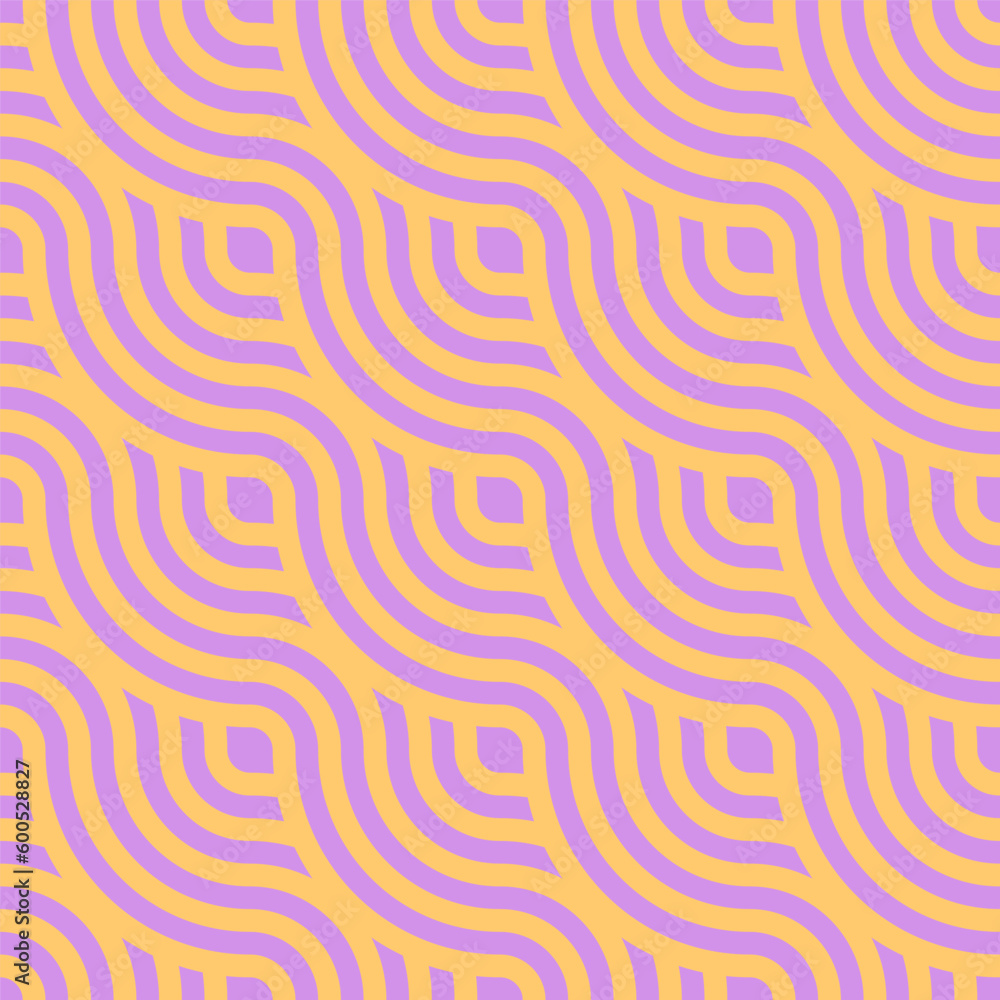 Poster abstract seamless repeating geometric pattern