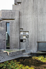 Brion Cemetery, in Italy designed by Carlo Scarpa