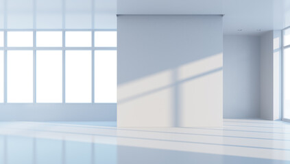 Obraz premium empty office space, 3d rendering