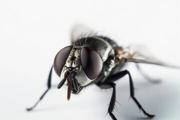 Tiny World: Macro View of a Fly