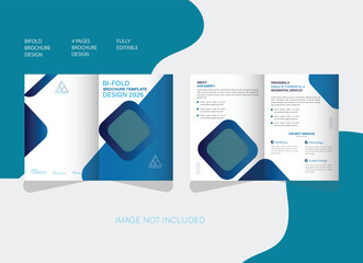 Company Bi Fold Brochure Design