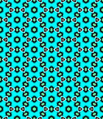 Multi color seamless abstract pattern. Background and backdrop. Multi Colored. Colorful ornamental design. Colored mosaic ornaments. Vector graphic illustration. EPS10.