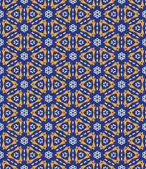 Multi color seamless abstract pattern. Background and backdrop. Multi Colored. Colorful ornamental design. Colored mosaic ornaments. Vector graphic illustration. EPS10.