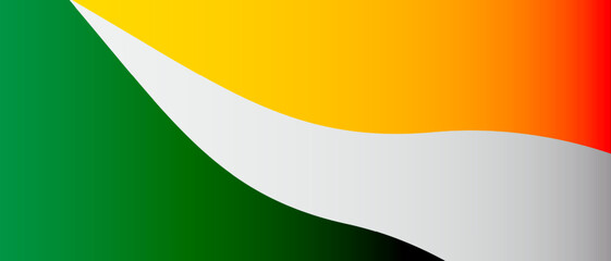 abstract background with rainbow