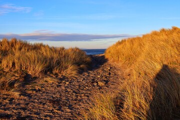 Mullaghmore Beach, Ireland in Winter