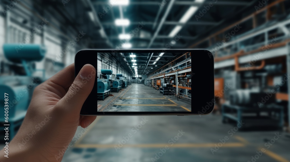 Aufkleber utilizing augmented reality technology for enhanced. ai generated