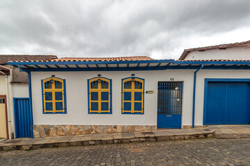 Fototapeta na wymiar historic center of the city of Mariana, State of Minas Gerais, Brazil