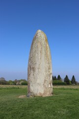 Champ Dolent menhir in brittany 