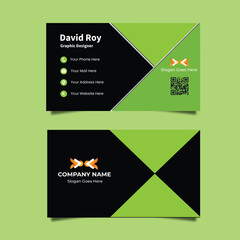 Professional Visiting Card with Clean Look