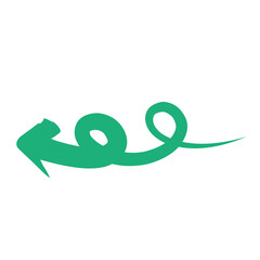 Obraz premium Hand Drawn Doodle Arrow Vector