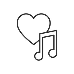 Romantic Music Icon - Romantic Melody Icon