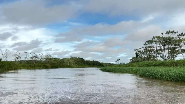Fahrt auf dem Amazonas