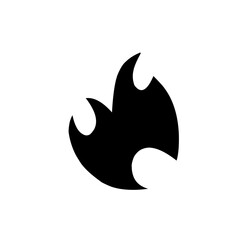 Fototapeta na wymiar Fire Flame Icon vector