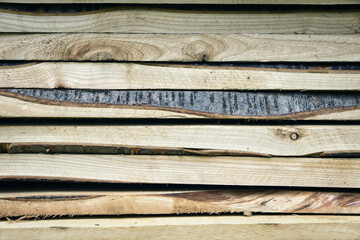 stack of wooden boards, wood, carpenter, carpentry shop
