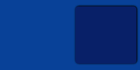 tablet pc on blue background