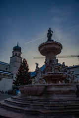 Fototapeta na wymiar Piazza del Domo, città di Trento, Trentino Alto Adige