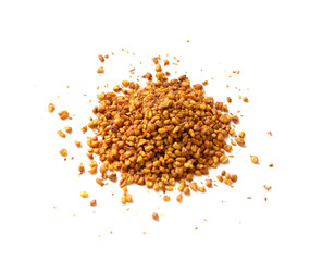 Buckwheat tea isolated on white background.