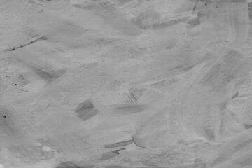 Naklejka premium Gray acrylic painting texture. Hand painted background