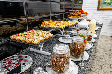 Breakfast Buffet Concept, Breakfast Time in Luxury Hotel