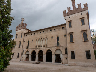 The Palazzo Porto Colleoni Thiene, in the town center of Thiene 