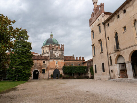 The Palazzo Porto Colleoni Thiene, in the town center of Thiene 