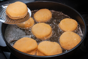 Homemade polish donuts