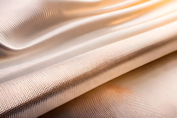 The super realistic white silk cloth used for the bride's dress had a stunning texture that captured everyone's attention.