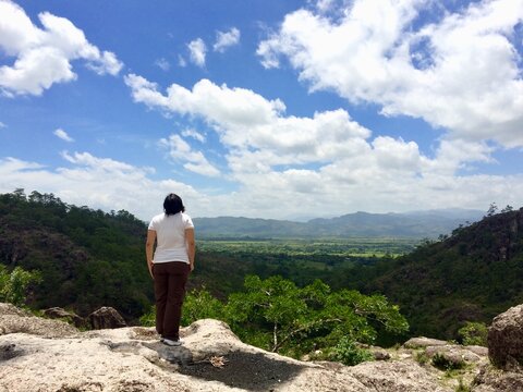 View from Piedra de Los Compadres tourist attraction in Esquipulas