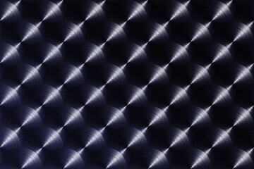 Circular brushed, metal texture