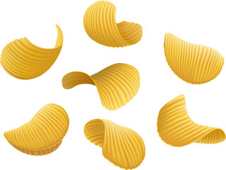 Realistic potato chips