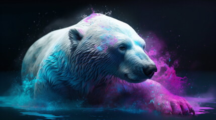 Obraz na płótnie Canvas Polar Bear Portrait