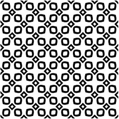 Abstract seamless monochrome pattern on white background for coloring. Design for banner, card, invitation, postcard, textile, fabric, wrapping paper, coloring book.