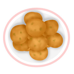 Perkedel Indonesian Food