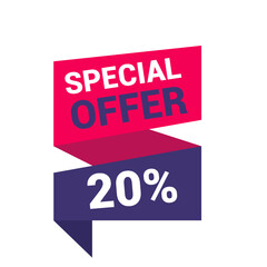 Sale Banner Vector Illustration, Discount, Sale, Elements, Special Offer, Big Sale, Mega Sale