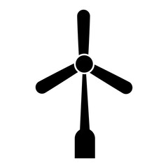 Windmill icon,vector illustration. vector windmill icon illustration isolated on White background.eps