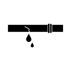 Water leak icon, vector illustration. vector water leak icon illustration isolated on white background.eps