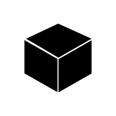 Box icon,vector illustration. box icon illustration isolated on White background.eps