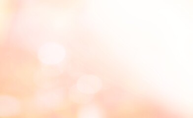 Pink gold abstract background with bokeh