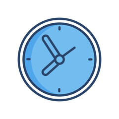 clock icon vector design illustration