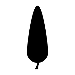 Tree Silhouette Illustration Set Collection