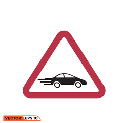 Illustration vector graphic of Car Faster